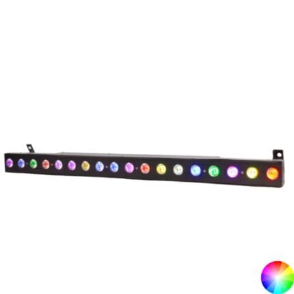 Barre LED Sun Strip 18×15W RGBW Matrix pour éclairage scénique et DJ