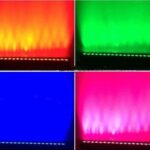 Installation Wall Washer LED 18×12W sur façade architecturale