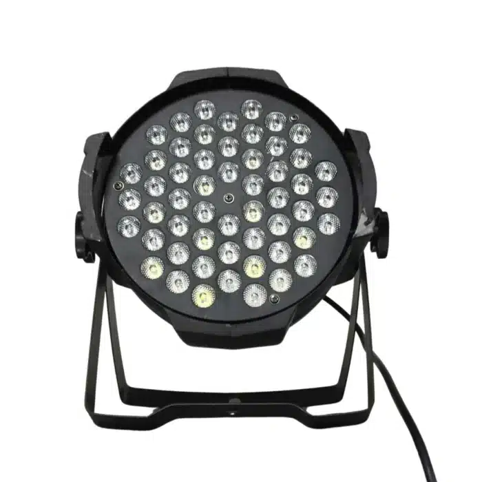 PAR LED 54×3W 3in1 RGB — vue de face