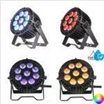 PAR LED 9×15W RGBW étanche pour installation exterieur