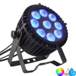 PAR LED 9×15W RGBW IP68 outdoor WPR15 étanche