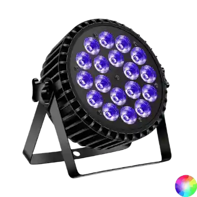 Projecteur PAR LED Silent 18×15W 4IN1 PROLIGHT FS15, ultra silencieux pour conférences et séminaires au Maroc