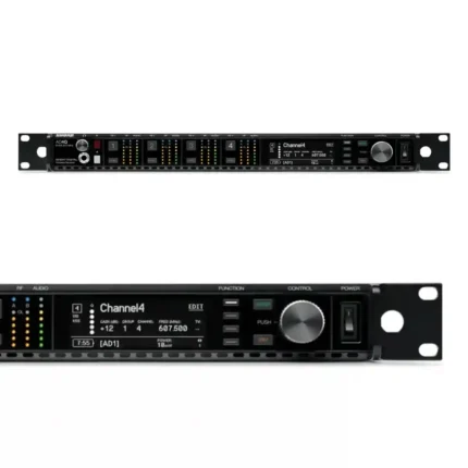 Shure AD4Q Axient Digital quadricanal 470–636 MHz avec Dante