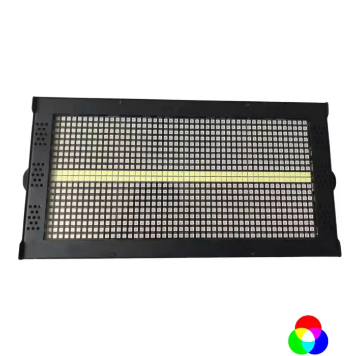Stroboscope à LED RGB haute puissance, vue avant