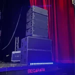 Installation L-Acoustics KUDO Line Array lors d'un festival au Maroc – sonorisation concerts