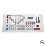 Console DMX 240 vue de dessus avec molettes Pan/Tilt au Maroc