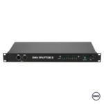 Répartiteur Splitter DMX 8 Canaux Rackable 19 pouces Maroc- Vue de face - ledaudiopro.ma