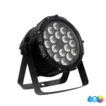 PAR LED 18×15W IP68 Outdoor RGBW WP18 – vue de face