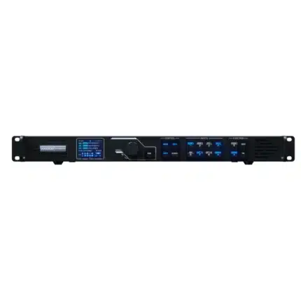 Processeur vidéo LED NovaStar VX1000 vu de face, châssis rack 19 pouces 1U