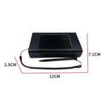 Dimensions du contrôleur RDM DMX MGT-2002 : 120 x 71 x 25 mm pour 0,15 kg